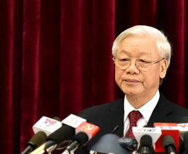 Tổng Bí thư phát biểu bế mạc Hội nghị Trung ương lần thứ 12